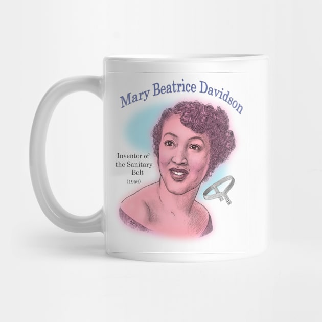 Mary Beatrice Davidson, Inventor of the Sanitary Belt by eedeeo